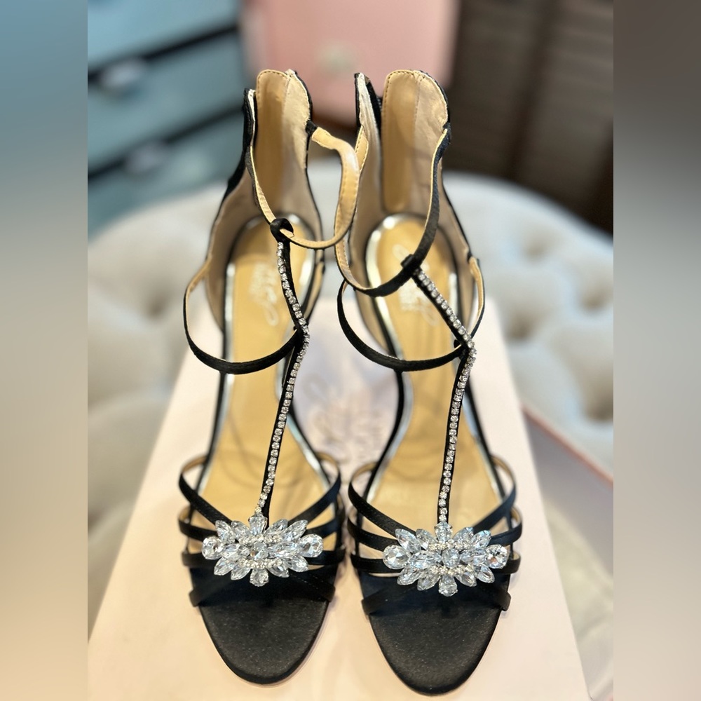 Jeweled heels
